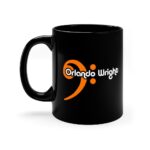 Orlando Wright Bass Clef 11oz Black Mug