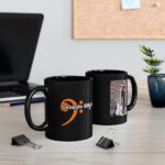 Orlando Wright Bass Clef 11oz Black Mug