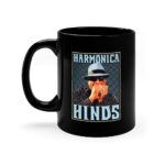 Harmonica Hinds 11oz Black Mug