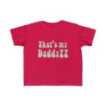 Stacy Brooks That's My Daddy Kid's Tee