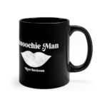 Smoochie Man 11oz Black Mug