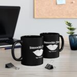 Smoochie Man 11oz Black Mug