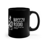 Breezy Rodio 11oz Black Mug