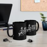 Breezy Rodio 11oz Black Mug