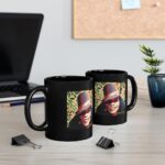 Stacy Brooks Fedora 11oz Black Mug
