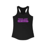 Peace, Love and Blues Racerback Tank
