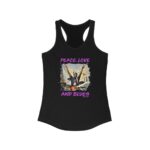 Peace, Love and Blues Racerback Tank