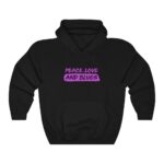Peace, Love and Blues Hoodie