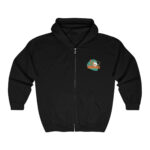 Liz Mandeville Zipper Hooded Sweatshirt