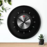Amp Knob Wall Clock