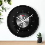 Amp Knob Wall Clock