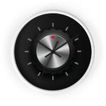 Amp Knob Wall Clock