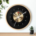 Amp Knob Wall Clock