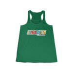 Blues Power Women's Flowy Racerback Tank
