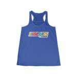 Blues Power Women's Flowy Racerback Tank