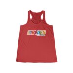 Blues Power Women's Flowy Racerback Tank